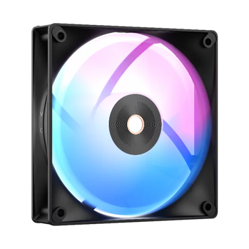 Вентилятор для корпуса Ocypus Delta F12 BK ARGB, 120x120x25mm, 4-PIN PWM, 500-2000 RPM, 29 DBA MAX, HYDRO BEARING