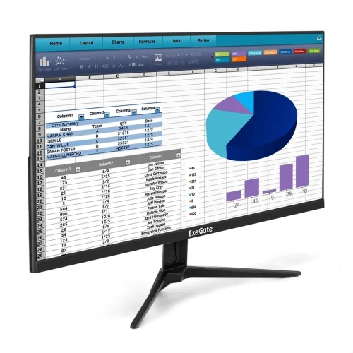 Монитор LCD ExeGate 27 EH2700CA SuperView {IPS 1920x1080 100hz 3-5ms 16:9, 250cd/m2, 1300:1 178/178 Speakers D-Sub HDMI DisplayPort AudioOut} [EX300398RUS]