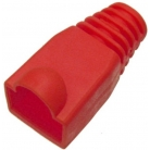 Защитные колпачки для кабеля 6,0мм cat.5, на соединение коннектора с кабелем, красный, 100 шт. в пчк (TWT-BO-6.0-RD/100)