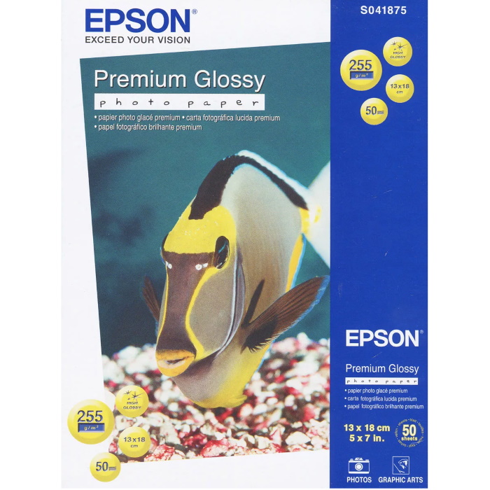 Бумага Epson s041875. Бумага Epson Premium Glossy. Epson 13x18. Epson Premium Glossy бумага для чего.