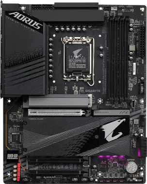 Материнская плата Gigabyte Z790 AORUS ELITE DDR4 Soc-1700 Intel Z790 4xDDR4 ATX AC`97 8ch(7.1) 2.5Gg RAID+HDMI (Z790 A ELITE DDR4)
