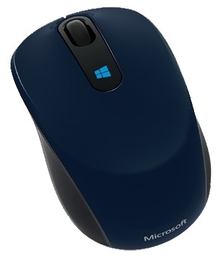 Мышь Microsoft Sculpt синий оптическая (1000dpi) беспроводная для ноутбука (3but) (43U-00014)
