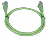 ITK Коммутационный шнур (патч-корд), кат.5Е UTP, 0,5м, зеленый (PC02-C5EU-05M)