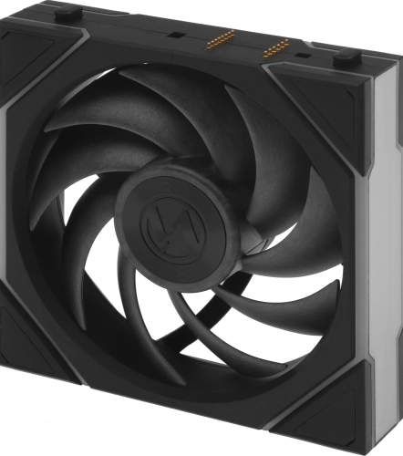 Вентилятор для корпуса Lian-Li Uni Fan TL Wireless 120 ARGB 120х120x28 черный 4-pin 33дБ (упак.:3шт) (G99.12TL1W3B.R0) Ret фото 6