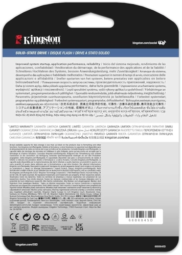 Накопитель SSD Kingston SATA-III 1.92TB DC600M 2.5 Накопитель SSD Kingston SATA-III 1.92TB DC600M 2.5 1 DWPD (SEDC600ME/1920G) фото 4