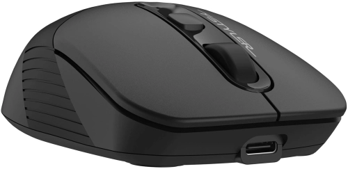 Мышь A4Tech Fstyler FB10CS черный оптическая (2000dpi) silent беспроводная BT/ Radio USB (4but) (FB10CS USB STONE BLACK) фото 5