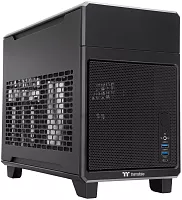 Корпус Thermaltake TR100 черный без БП miniITX 8x140mm 2x200mm 2xUSB3.0 1xUSB3.1 audio bott PSU (CA-11A-00S1NN-00)