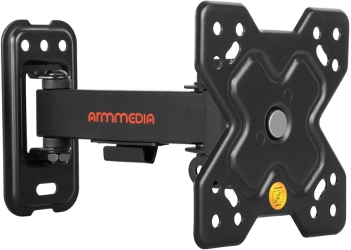 Кронштейн для ТВ ARM MEDIA MARS-5 black (max VESA 100x100 мм., настенный, Наклонно-поворотный, max 25 кг) (90715)