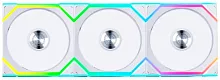 Вентилятор для корпуса Lian-Li Uni Fan SL Wireless 120 ARGB 120х124.5x28 белый 4-pin 28.5дБ (упак.:3шт) (G99.12SL1W3W.R0) Ret