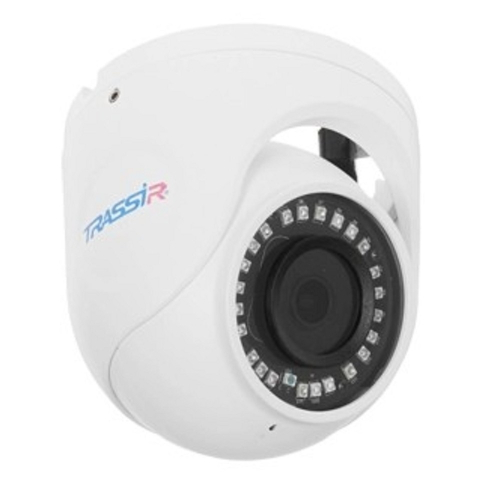 TRASSIR TR-D8121IR2 v6 2.8 Уличная 2Мп IP-камера с ИК-подсветкой. Матрица 1/2.7