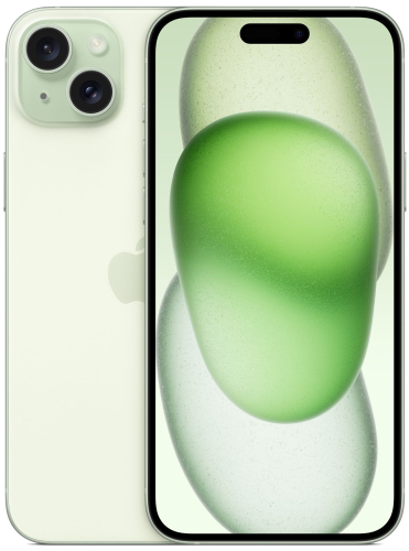 Смартфон Apple A3096 iPhone 15 Plus 256Gb салатовый моноблок 3G 4G 2Sim 6.7