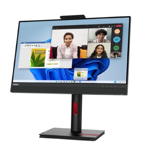 Монито Lenovo ThinkVision TIO24 (Gen5) Black 23.8 (IPS,1920x1080, 4ms, 3in1 connection w/ Tiny, DP, HDMI, USB Hub, Mic (12NAGAT1UK) фото 3