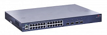 QTECH Управляемый стекируемый коммутатор уровня L3, 48 портов 10/ 100/ 1000 BASE-T, 4 порта 10GbE SFP+, 2 сменных БП (поставляются отдельно) (QSW-4700-52TX)