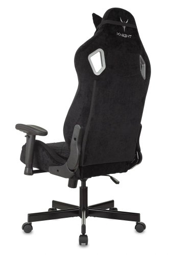 Кресло игровое Knight Outrider черный Light-20 с подголов. крестов. металл (KNIGHT OUTRIDER LTD) фото 6