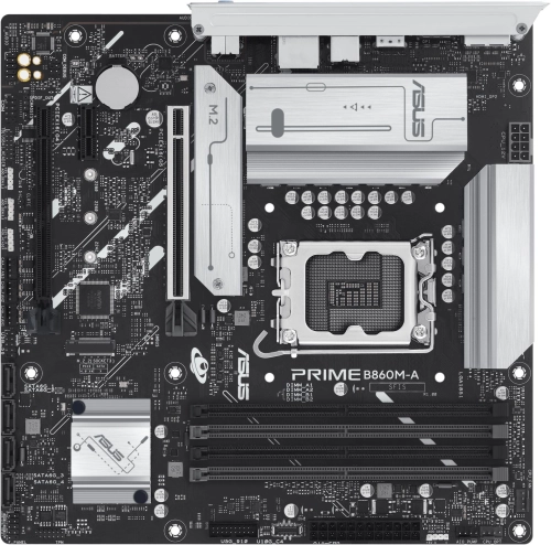 Материнская плата ASUS PRIME B860M-A-CSM, LGA1851, B860, 4*DDR5, 4*SATA, 2*M.2, 2*USB 3.2, 4*USB 2.0, Type-C, 2*PCIx16, 1*PCIx1, 2*DP+HDMI, mATX; 90MB1K00-M0EAYC