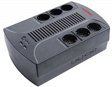 Линейно-интерактивный ИБП ДКС серии Info PDU, 600 ВА/360 Вт, 1/1, 6xSchuko, USB для зарядки (2), USB + RJ11, 1x7Aч (INFOPDU600)