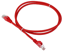 Патч-корд LANMASTER LSZH UTP кат.6, 1.5 м, красный (LAN-PC45/U6-1.5-RD)