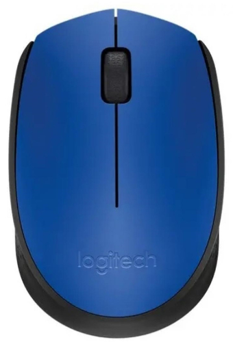 Мышь беспроводная Logitech M171 Blue оптическая (910-004644)