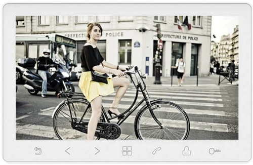 Видеодомофон Tantos Amelie Slim HD SE белый (00-00244130)