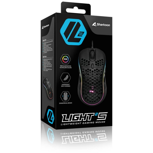 Мышь игровая Sharkoon Light2 S USB (LIGHT2-S) фото 6