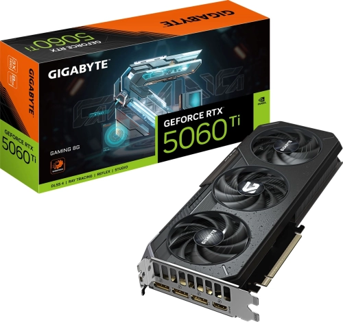 Видеокарта Gigabyte PCI-E 5.0 GV-N506TGAMING-8GD 1.0 NVIDIA GeForce RTX 5060TI 8Gb 128bit GDDR7 2572/28000 HDMIx1 DPx3 HDCP Ret фото 6