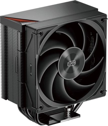 Кулер PCCooler RZ500 BK S115X/ 1200/ 1700/ 1851/ AM4/ AM5 (TDP 250W, 1x120mm PWM FAN, 4 тепловые трубки 6мм, 500-2000RPM, 32dBa) (RZ500-BKNWNX-GL)