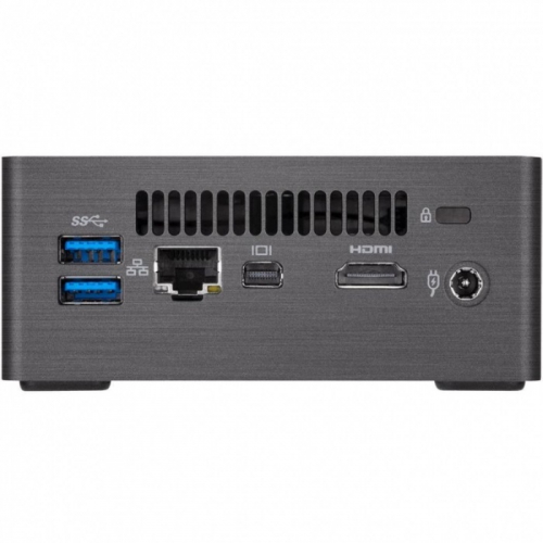 Неттоп Gigabyte BRIX GB-BRI3-8130 Core i3 8130U/ DDR4/ HDD/ SSD/SATA3/ no ODD/ BT/ WiFi/ no OS/ Black фото 2
