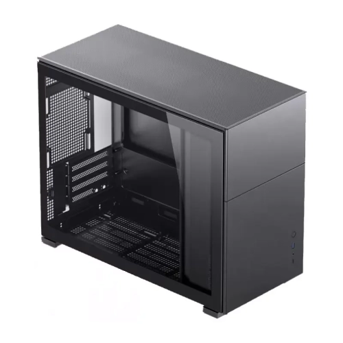 Корпус компьютерный Mini-Tower/ Case JONSBO D31 STD, Mini-Tower, TG, no fan, 1xUSB-A 3.2 + 1xUSB-C 3.2, mATX, mDTX, mITX Black (D31 STD BLACK)