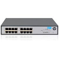 Коммутатор HP 1420-16G Switch (16 ports 10/100/1000, unmanaged, fanless, 19") (JH016A#ABB)