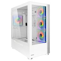 Ginzzu GL770 FAN 12MW6 RGB*4 USB3.0 CRC10 Белый