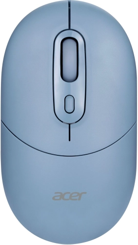Мышь Acer OMR301 синий оптическая 1600dpi беспров. BT/ Radio USB 4but (ZL.MCECC.01S)