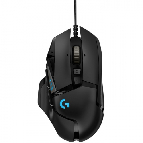 Мышь беспроводная игровая Logitech G502 Lighspeed Wireless Black (910-005567)