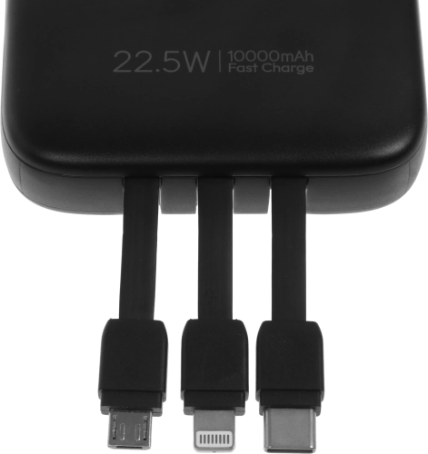 Мобильный аккумулятор Romoss PHC10 10000mAh 22.5W 3A USB-A/USB-C черный (6958377521748) фото 10