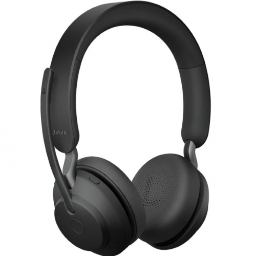 Гарнитура беспроводная/ Jabra Evolve2 65, Link380c MS Stereo Stand Black фото 2