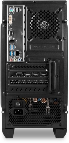 Компьютер IRU Tactio 320A5GE MT Ryzen 5 5600 (3.5) 16Gb SSD512Gb RTX3050 6Gb FreeDOS GbitEth 500W черный (RUS) (2112332) фото 23
