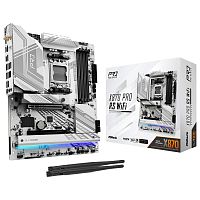 Материнская плата ASROCK X870 PRO RS WIFI, AM5, X870, 4*DDR5, 4*SATA, 3*M.2, 6*USB 2.0, 4*USB 3.2, Type-C, 2*PCIx16, 1*M.2 (Key E), HDMI, ATX