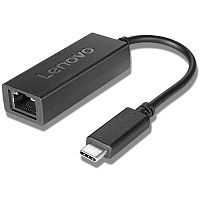 Эскиз Адаптер Lenovo ThinkPad USB-C to Ethernet черный [4X90S91831]