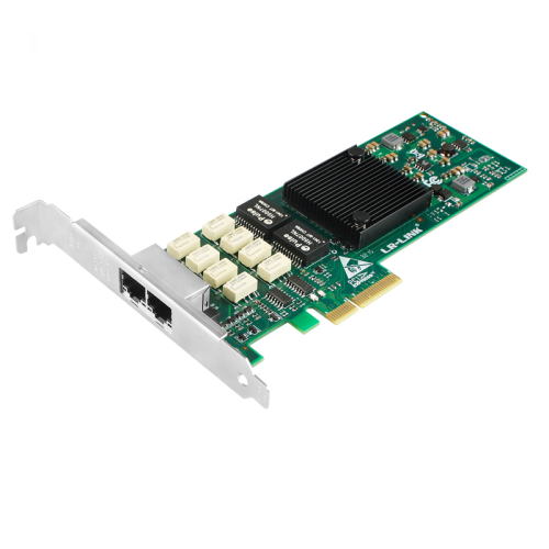 Сетевая карта/ PCIe x4 1G Dual-Port Bypass Adapter (LREC9712HT-BP)