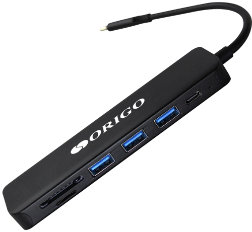 Док-станция USB-C, 3xUSB 3.0, 1xUSB-C/PD 3.0, 1xHDMI, слот SD/TF/microSD (OU3340PD/B1)