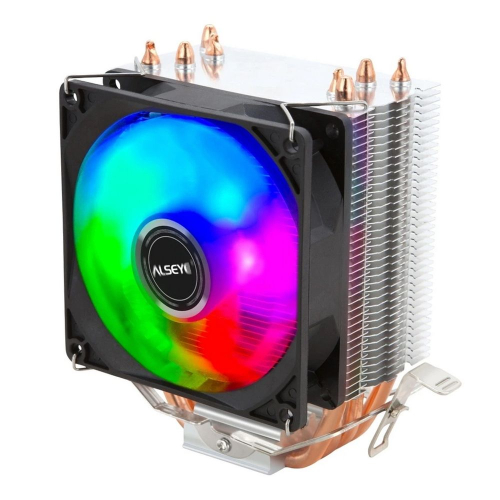 Cpu Cooler 90*90*25mm, 12V, 0.27A, 3.24W, 2300RPM±10%, 43.8CFM, Hydraulic, 26dBA, 30000H (Intel: 775, 115X, 1366, AMD: AM4) (AM90-4)