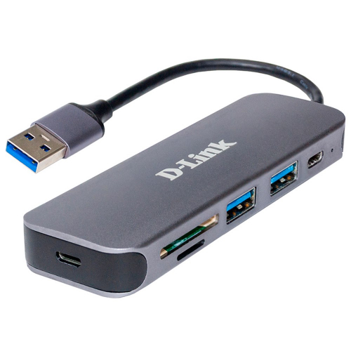 Разветвитель USB 3.0 D-link DUB-1325/A1A (DUB-1325/A1A)