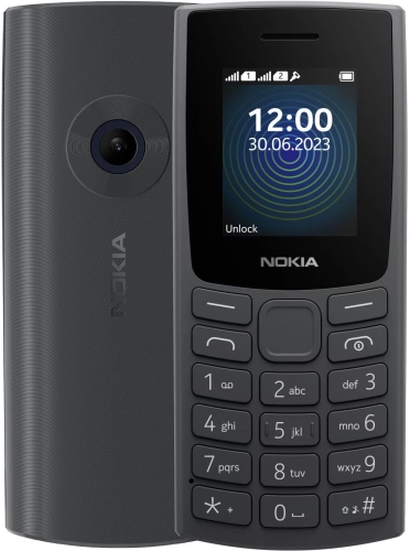 Мобильный телефон Nokia 110 DS TA-1567 0.048 черный моноблок 2Sim 1.8