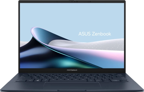 Ноутбук Asus Zenbook 14 UX3405CA-ST1359 Core Ultra 5 225H 16Gb SSD1Tb Intel Arc 130T 14 OLED 3K (2880x1800) без ОС blue WiFi BT Cam Bag (90NB14W1-M02010)