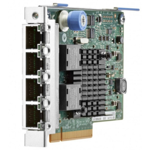 Сетевая карта HPE Ethernet 1Gb 4-port FLR-T I350-T4V2 Adapter, PCIe, FlexibleLOM (665240-B21) (669280-001)