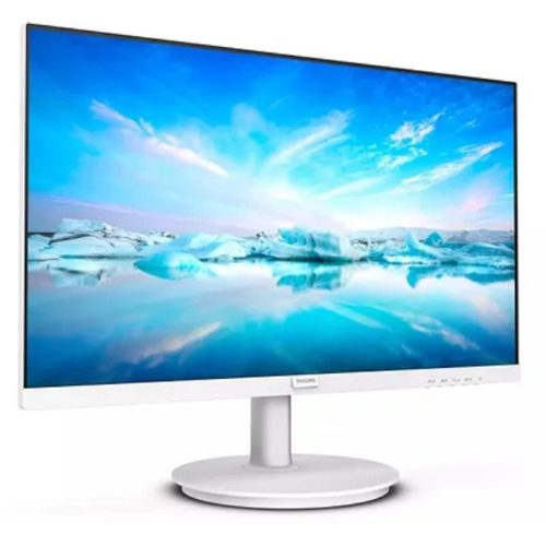 МОНИТОР 27 PHILIPS 271V8AW/ 00 WHITE (IPS, 1920x1080, 75Hz, 4 ms, 178°/ 178°, 250 cd/ m, 1300:1, +HDMI, +MM) (271V8AW/00) фото 2