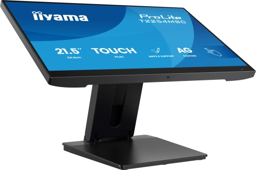 Монитор Iiyama 21.5 Монитор Iiyama 21.5 ProLite T2254MSC-B2AG черный IPS LED 16:9 HDMI M/M глянцевая HAS 300cd 178гр/178гр 1920x1080 100Hz DP FHD USB Touch 4.9кг фото 6