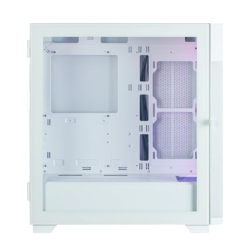 Корпус ZALMAN S5 NEO, ATX, WHITE, WINDOW, 2xCOMBO (3.5