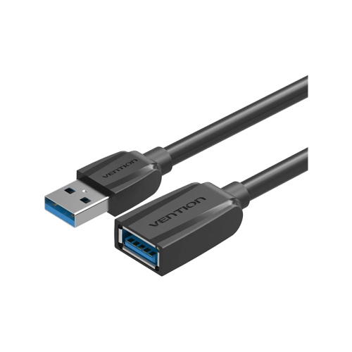 Кабель-удлинитель Vention USB 3.0 AM/ AF - 0.5м Black Edition (VAS-A45-B050)