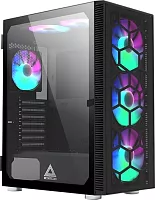 Корпус Montech X3 GLASS черный без БП ATX 6x120mm 2xUSB3.0 1xUSB3.1 audio bott PSU (X3 GLASS BL)