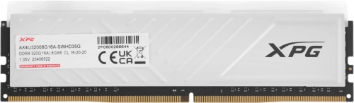 Модуль памяти DIMM DDR4-3200 8GB AX4U32008G16A-SWHD35G ADATA фото 6
